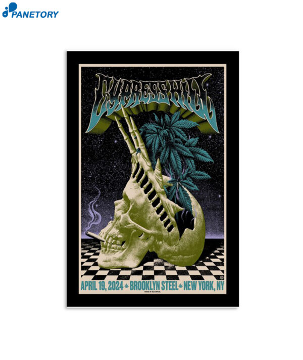 Cypress Hill Show In New York Ny April 19 2024 Poster