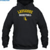 Derrick Rose Wearing Lausanne Basketball Shirt 2