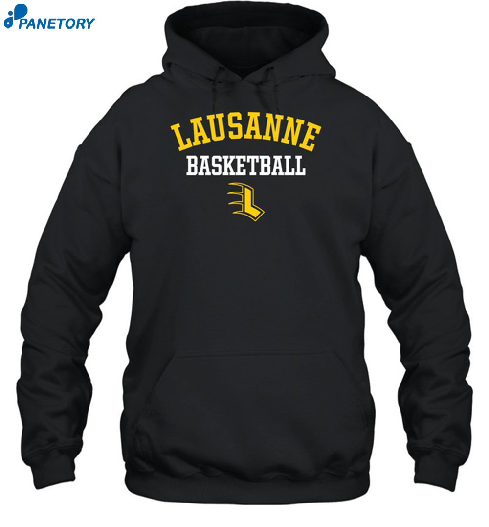Derrick Rose Wearing Lausanne Basketball Shirt 7 Derrick Rose Wearing Lausanne Basketball Shirt 2
