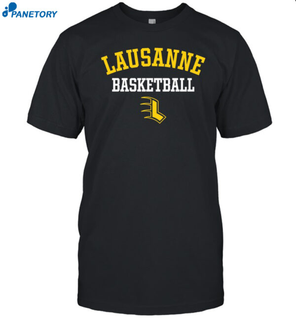 Derrick Rose Wearing Lausanne Basketball Shirt