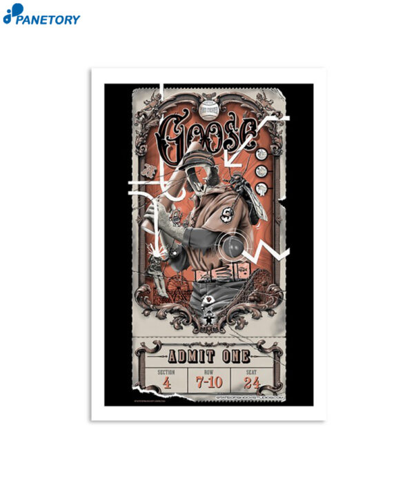Goose Apr 7-10 2024 Port Chester New York Poster