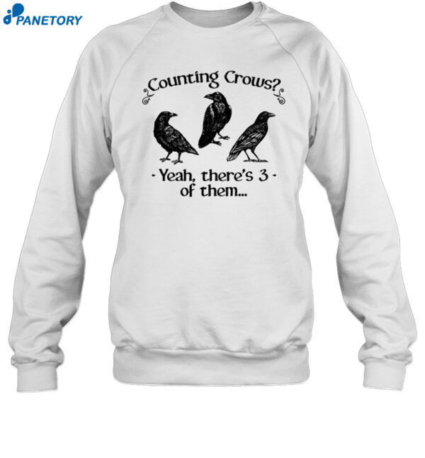 Gotfunny Counting Crows Yeah There'S 3 Of Them Shirt 1