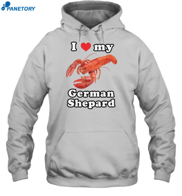 I Love My German Shepard Shirt 2