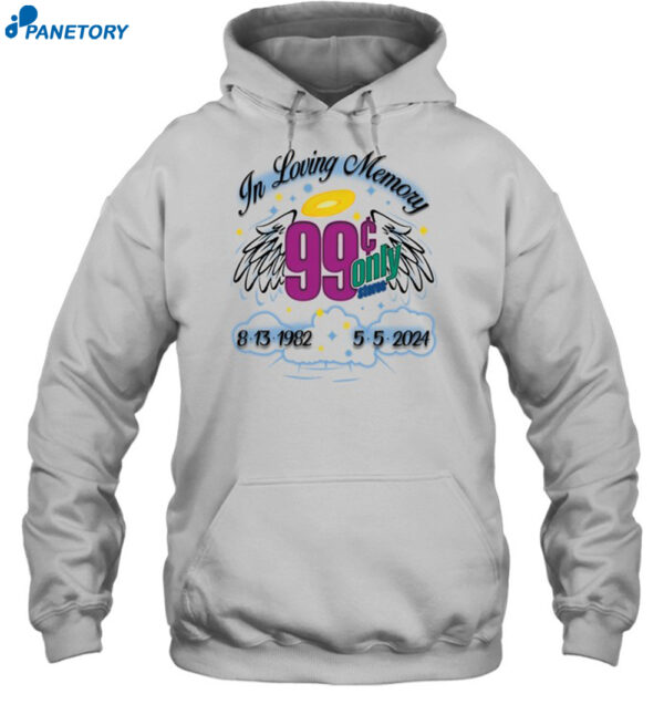 In Loving Memory 99 Only 2024 Shirt 2