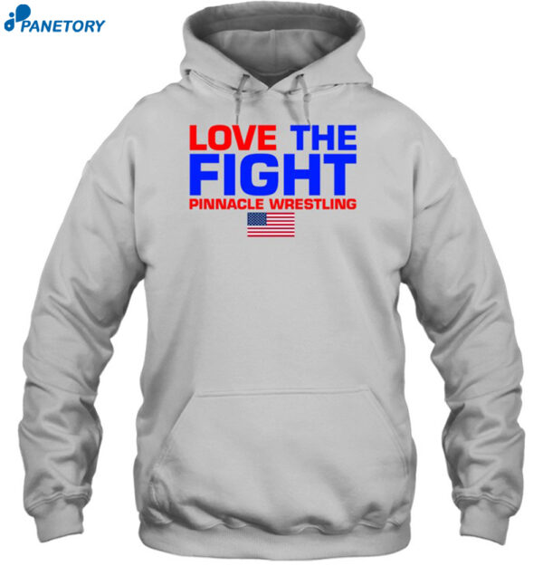 Love The Fight Pinnacle Wrestling Shirt 2