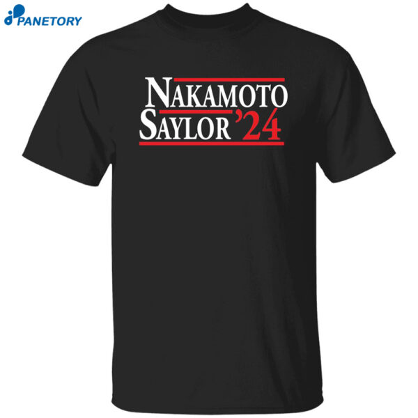 Nakamoto Saylor' 24 Shirt