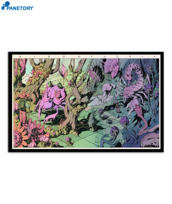 New Dopapod Aibohphobia Screen Printed 2024 Poster