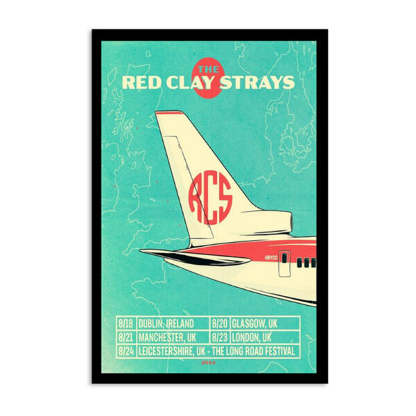 Red Clay Strays August Events 2024 Poster