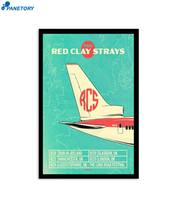 Red Clay Strays August Events 2024 Poster