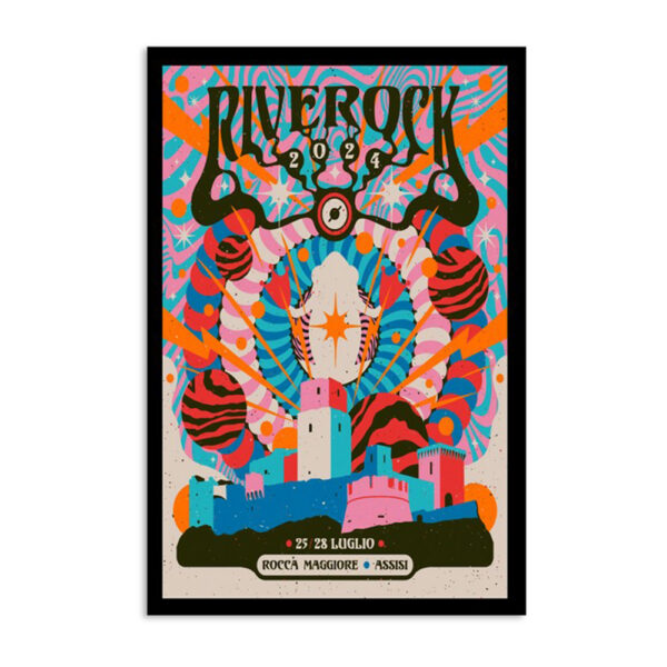 River Rock Music Festival 2024 Poster