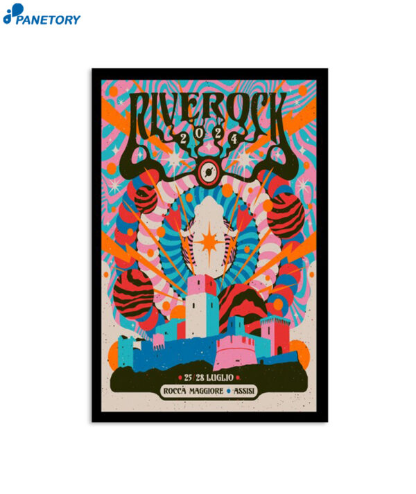 River Rock Music Festival 2024 Poster