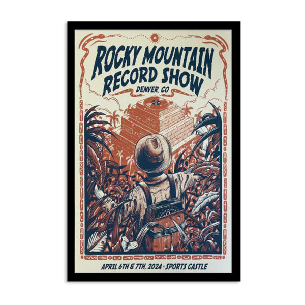 Rocky Mountain Record Show Denver Co 2024 Poster