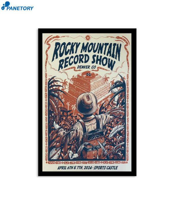 Rocky Mountain Record Show Denver Co 2024 Poster