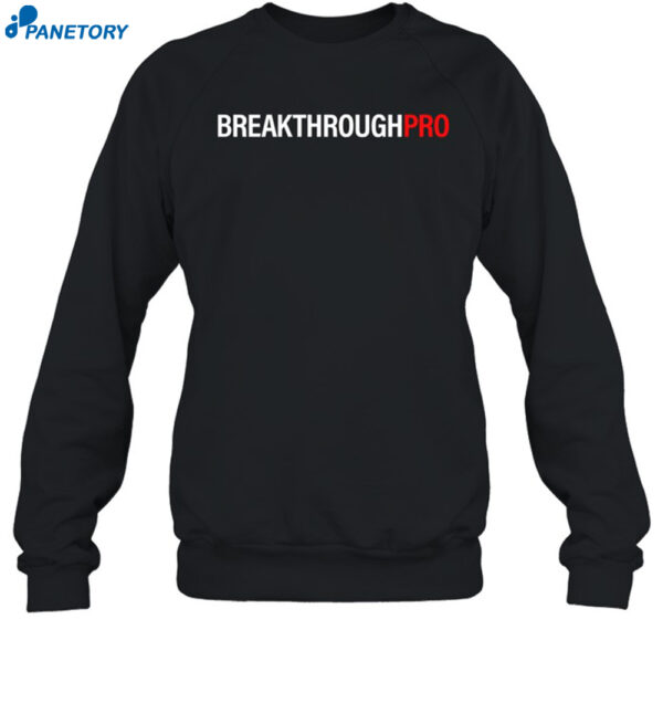 Sean Casey Wearing Breakthrough Pro Shirt 1