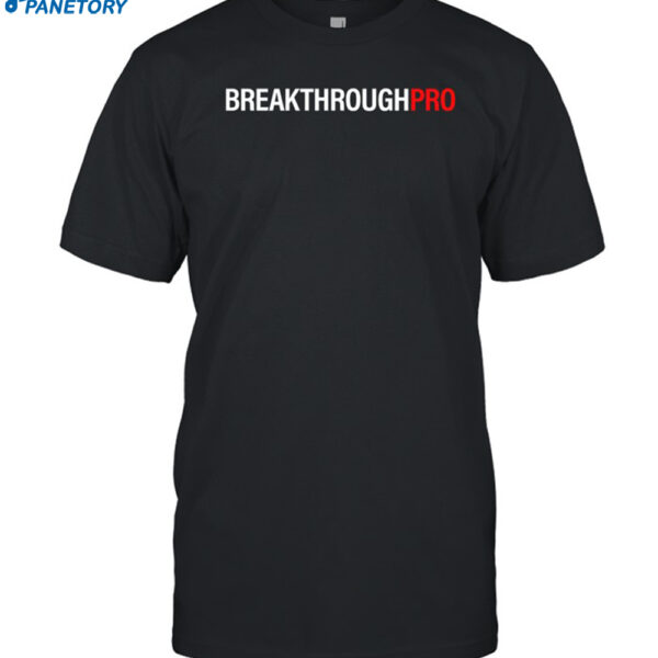 Sean Casey Wearing Breakthrough Pro Shirt