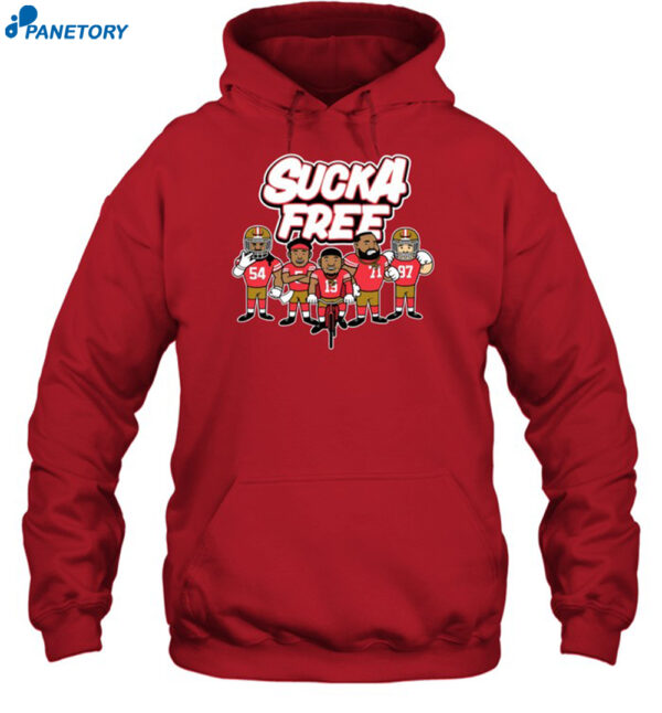 Sucka Free 5 San Francisco 49Ers Shirt 2