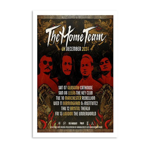 The Home Team Uk December 2024 Poster