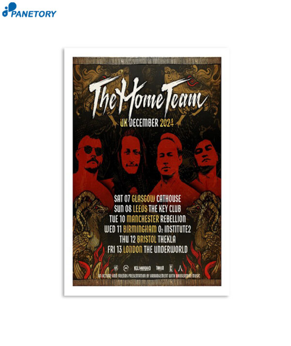 The Home Team Uk December 2024 Poster