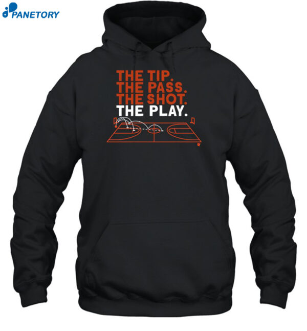The Tip The Pass The Shot The Play Shirt 2