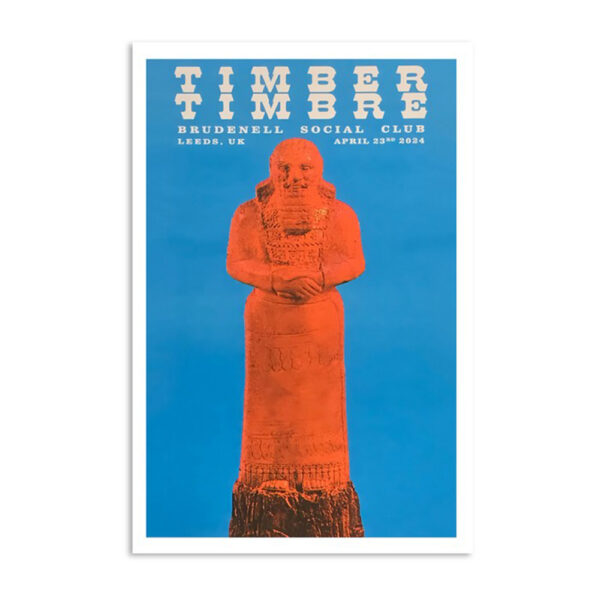 Timber Timbre Brudenell Social Club Leeds Uk Apr 23 2024 Poster