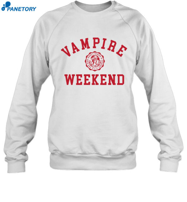 Vampire Weekend Collegiate Shirt 1