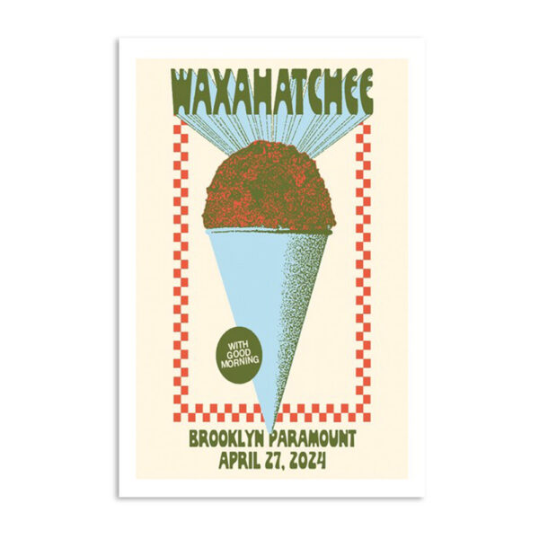 Waxahatchee Brooklyn Paramount Theater Ny April 27Th 2024 Poster