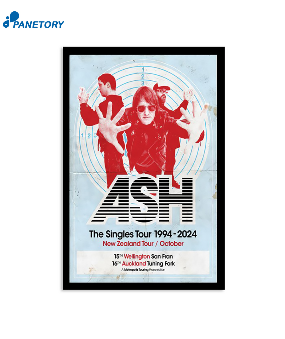 Ash The Singles Tour 1994-2024 Poster 2 Ash The Singles Tour 1994-2024 Poster