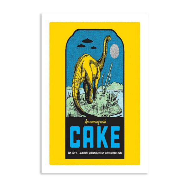 An Evening With Cake Des Moines Ia May 11 2024 Poster