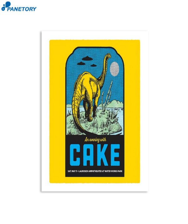 An Evening With Cake Des Moines Ia May 11 2024 Poster