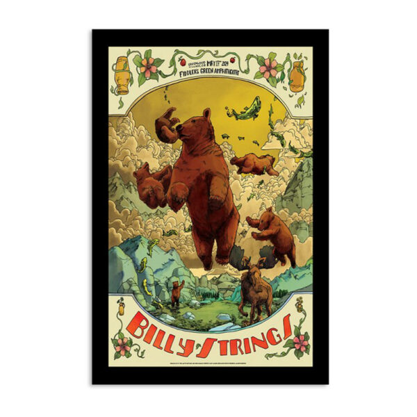 Billy Strings 2024 Greenwood Village Co Poster