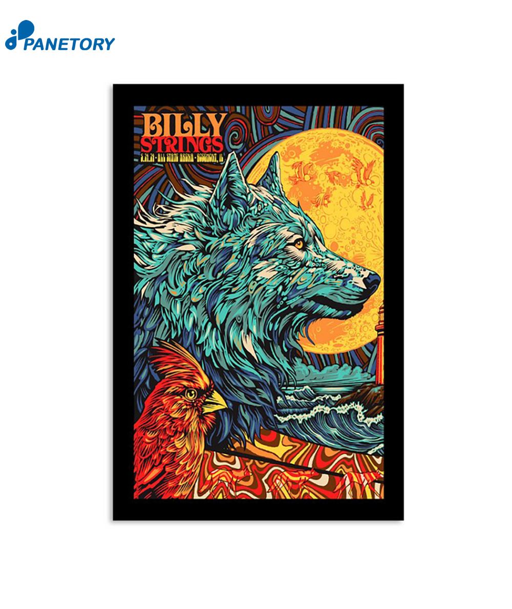 Billy Strings Allstate Arena Rosemont Il 5-24-2024 Poster 2 Billy Strings Allstate Arena Rosemont Il 5-24-2024 Poster