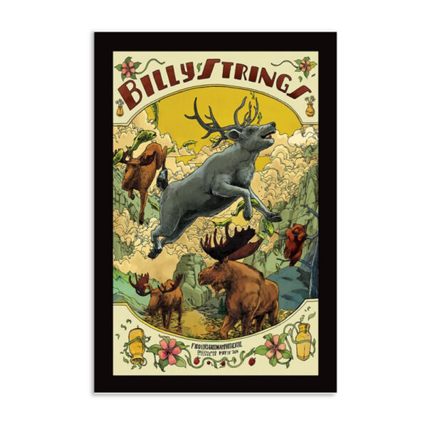 Billy Strings Greenwood Village Co May 18 2024 Poster