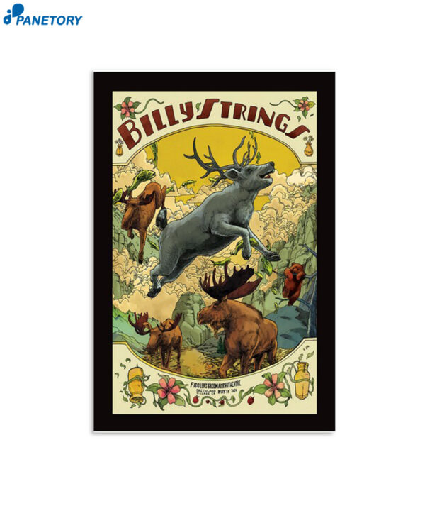 Billy Strings Greenwood Village Co May 18 2024 Poster