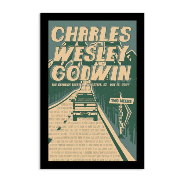 Charles Wesley Godwin May 15 2024 Flagstaff Az Poster