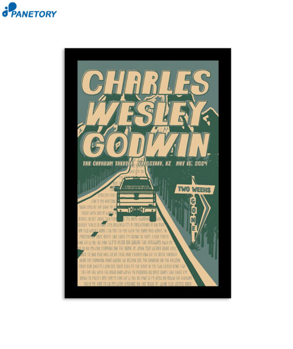 Charles Wesley Godwin May 15 2024 Flagstaff Az Poster