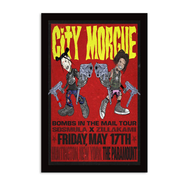 City Morgue The Paramount Huntington Ny May 17th 2024 Poster