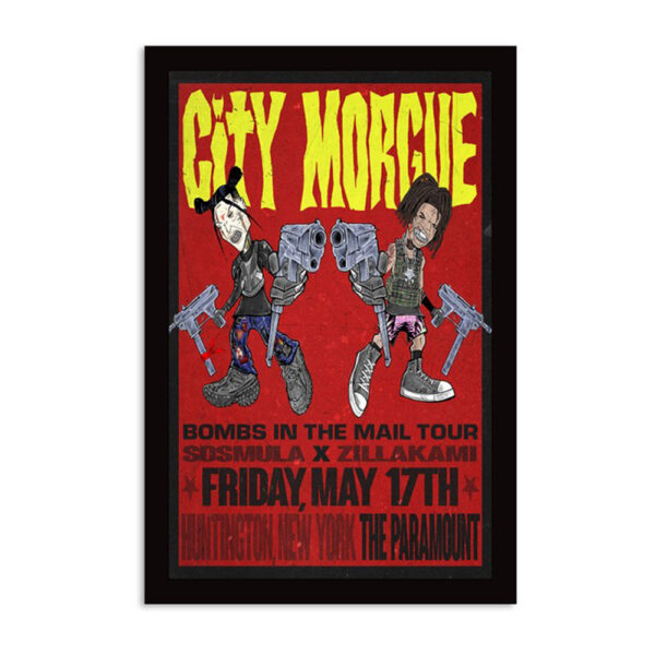 City Morgue The Paramount Huntington Ny May 17Th 2024 Poster