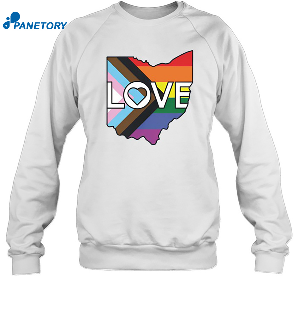 Cleco Ohio Love Progress Pride Shirt 6 Cleco Ohio Love Progress Pride Shirt 1