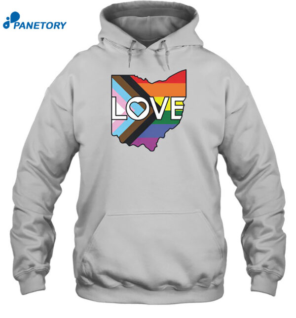 Cleco Ohio Love Progress Pride Shirt 2