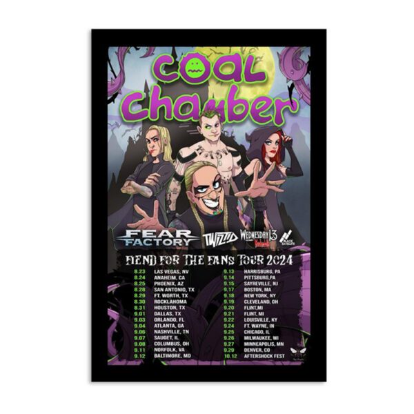 Coal Chamber Show 2024 Poster