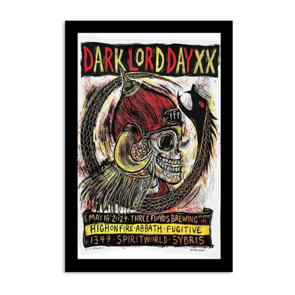 Dark Lord Day Xx Show Munster In May 18Th 2024 Poster