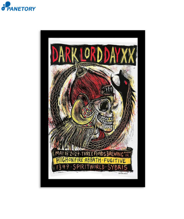 Dark Lord Day Xx Show Munster In May 18th 2024 Poster