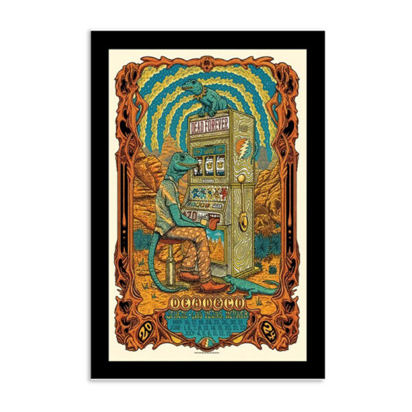 Dead And Co 2024 Concert At Sphere In Las Vegas Nv Poster