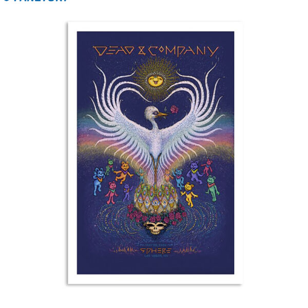 Dead And Co Show At Sphere In Las Vegas Nv On May 26th 2024 Poster