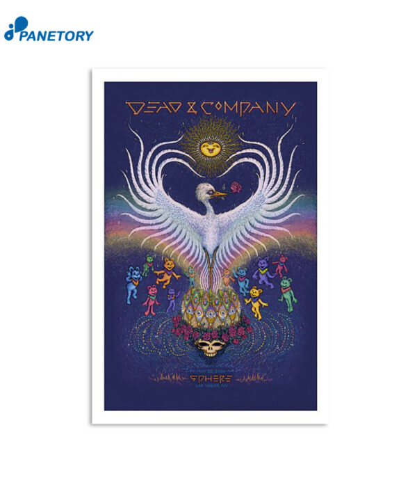 Dead And Co Show At Sphere In Las Vegas Nv On May 26th 2024 Poster