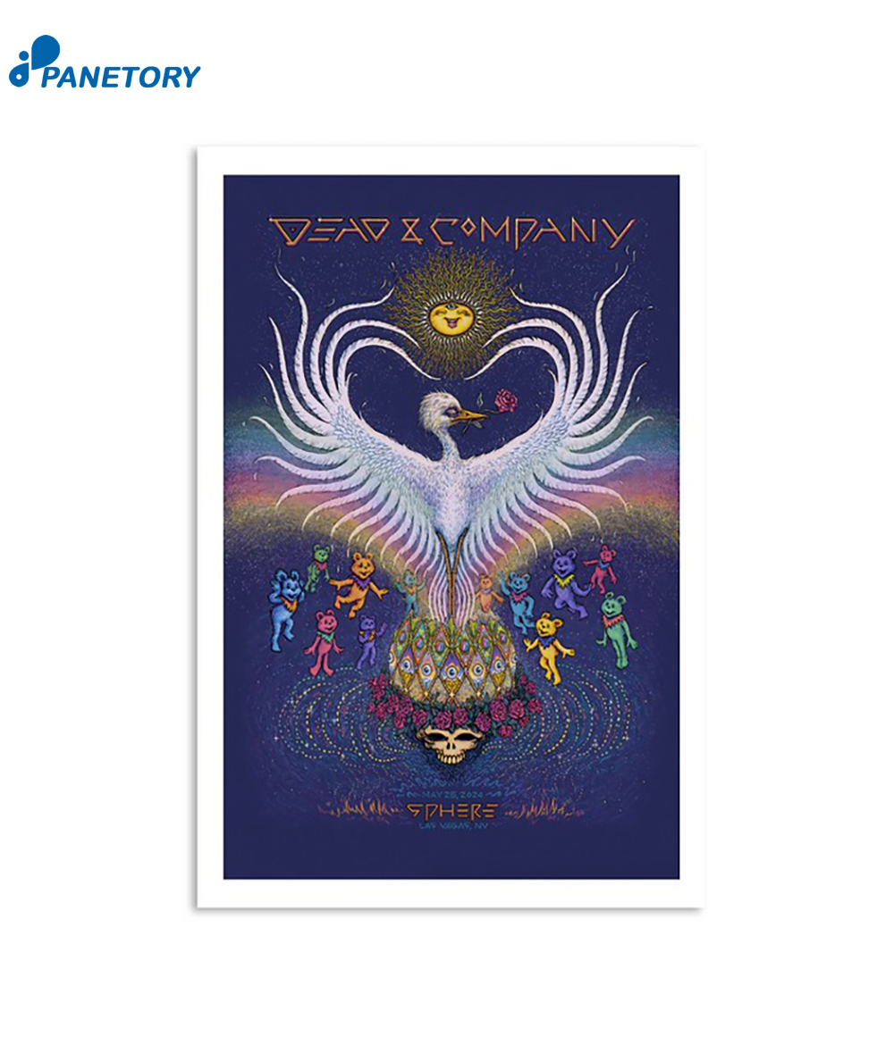 Dead And Co Show At Sphere In Las Vegas Nv On May 26th 2024 Poster 2 Dead And Co Show At Sphere In Las Vegas Nv On May 26th 2024 Poster
