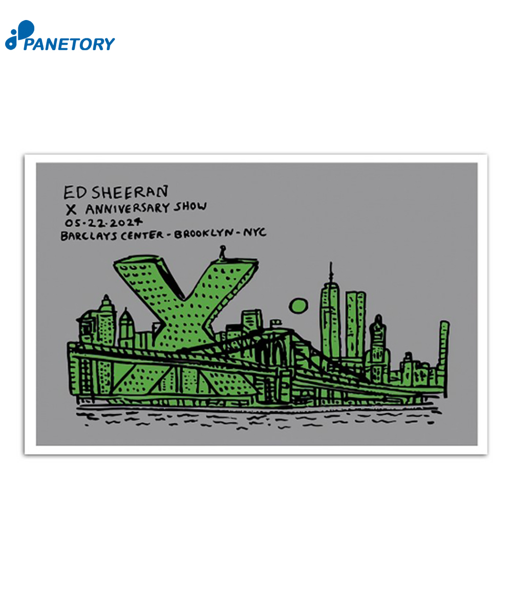 Ed Sheeran Event In Brooklyn Ny On May 22 2024 Poster 2 Ed Sheeran Event In Brooklyn Ny On May 22 2024 Poster