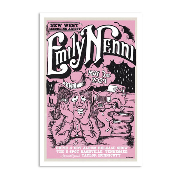 Emily Nenni Nashville Poster The 5 Spot May 3 2024 Poster