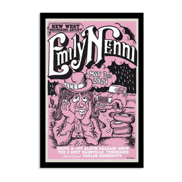 Emily Nenni The 5 Spot Nashville Tn May 3rd 2024 Poster