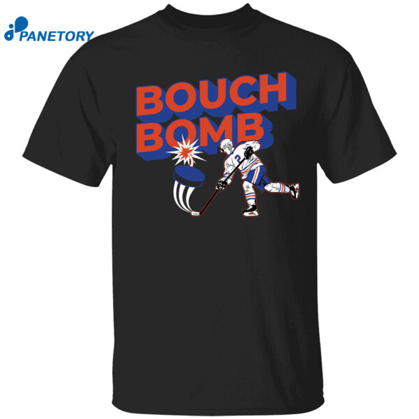 Evan Bouchard Edmonton Bouch Bomb Shirt